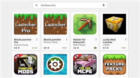 BlockLauncher para Android .